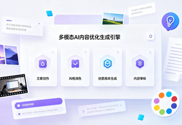 高要市AI智能内容优化创新 多模态生成技术丰富数字内容创作生态